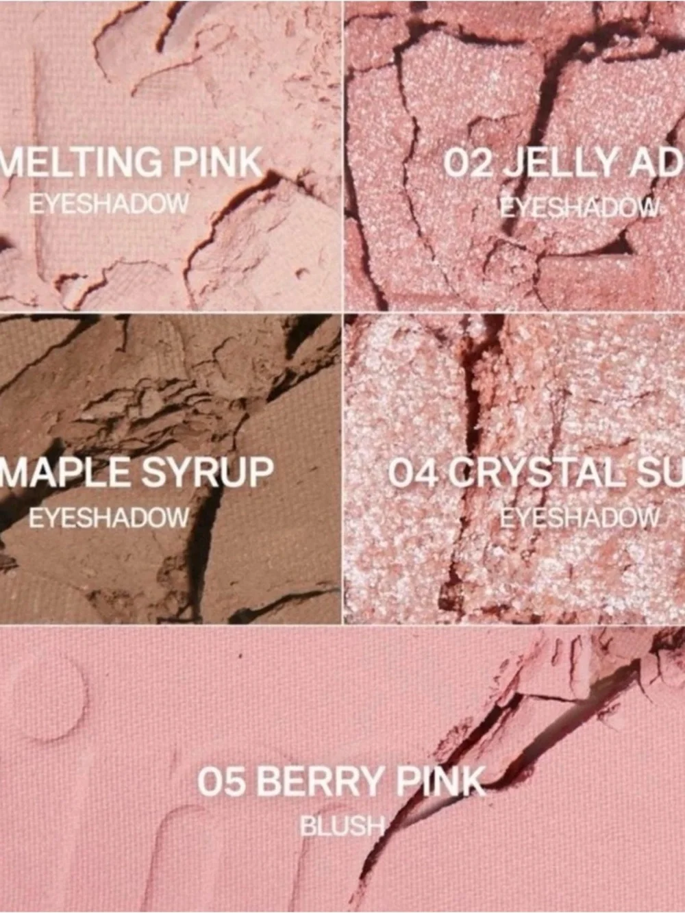 I’m Meme Multi Cube Eyeshadow & Blush in Sweet Pink - Korean Beauty